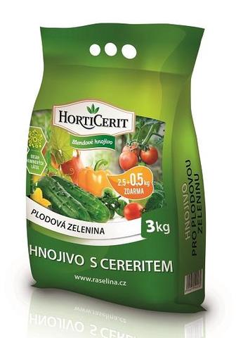 Hnojivo pro plodovou zeleninu 3kg / HortiCerit